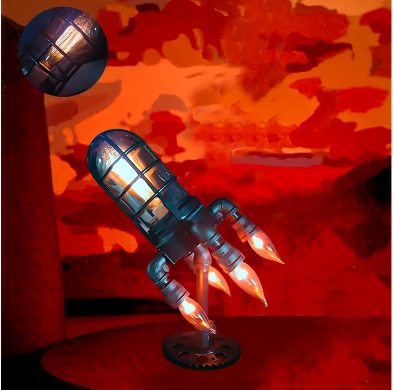 RocketGlow Lamp